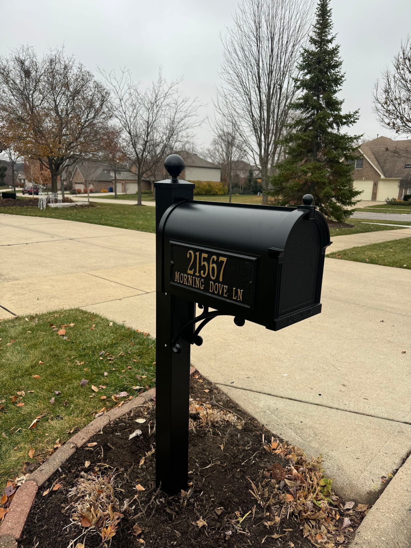 Mailbox installation by OnlyMailboxes