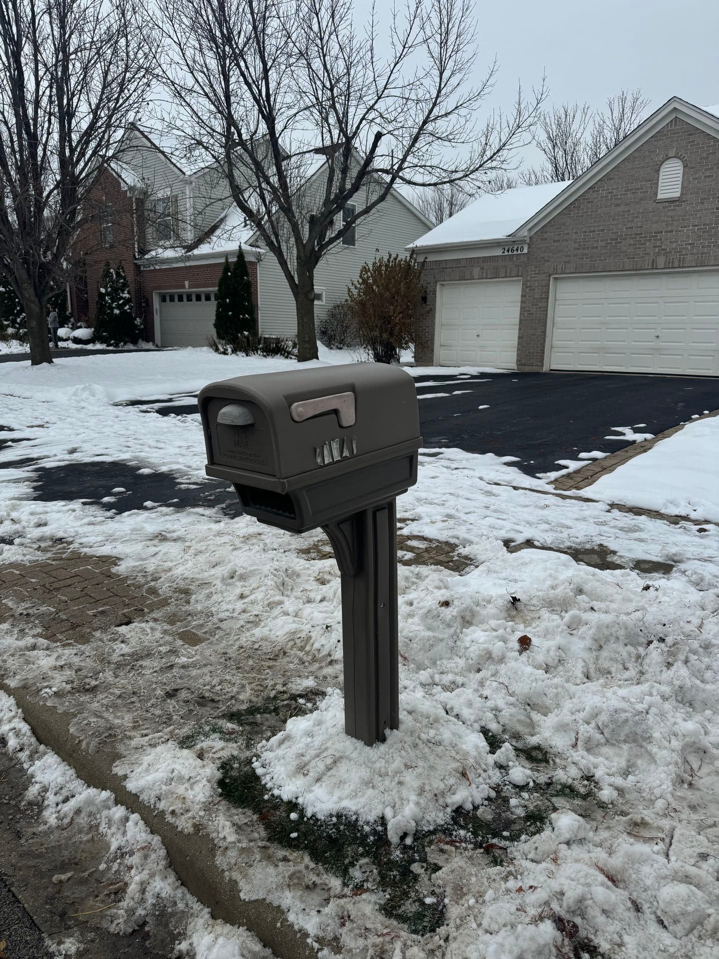Mailbox installation by OnlyMailboxes