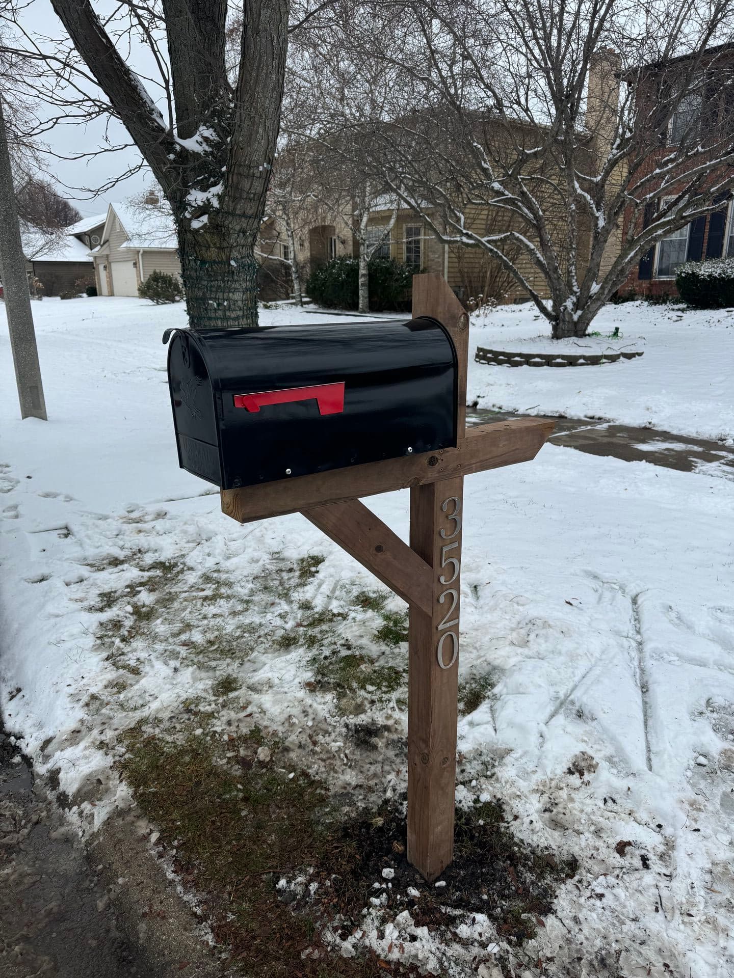 Mailbox installation by OnlyMailboxes