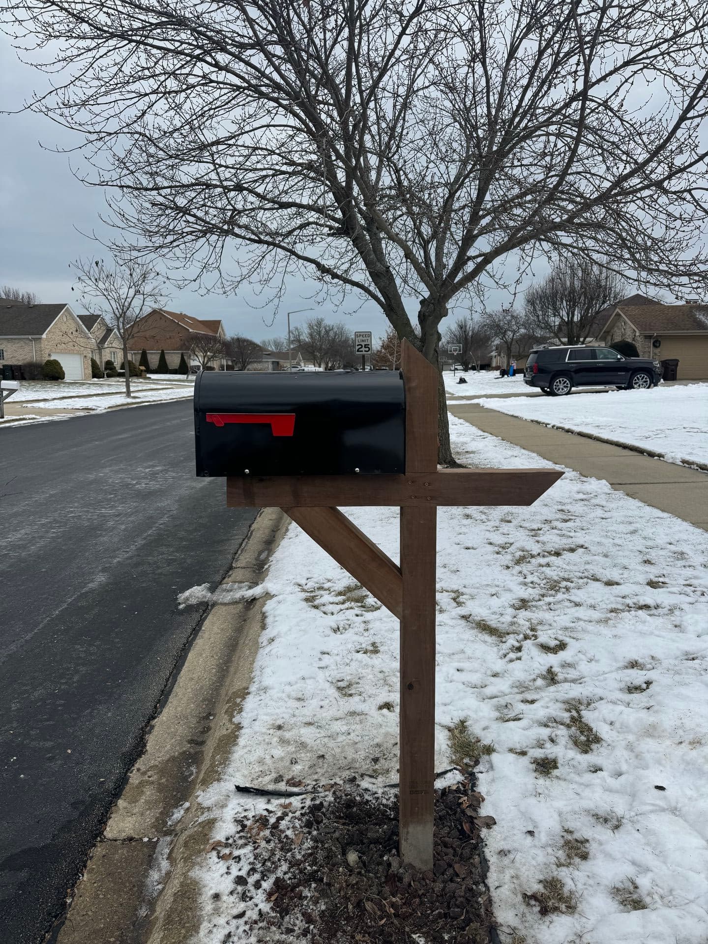 Mailbox installation by OnlyMailboxes