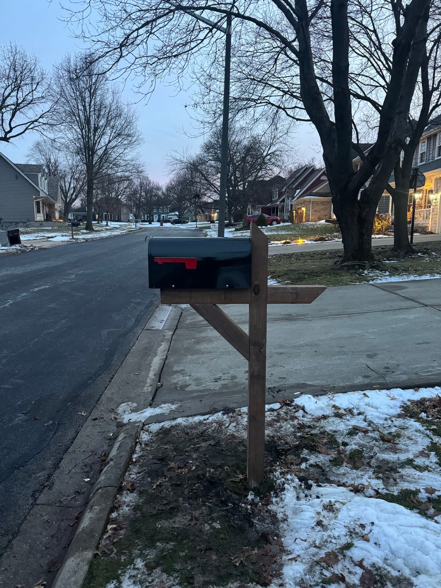 Mailbox installation by OnlyMailboxes