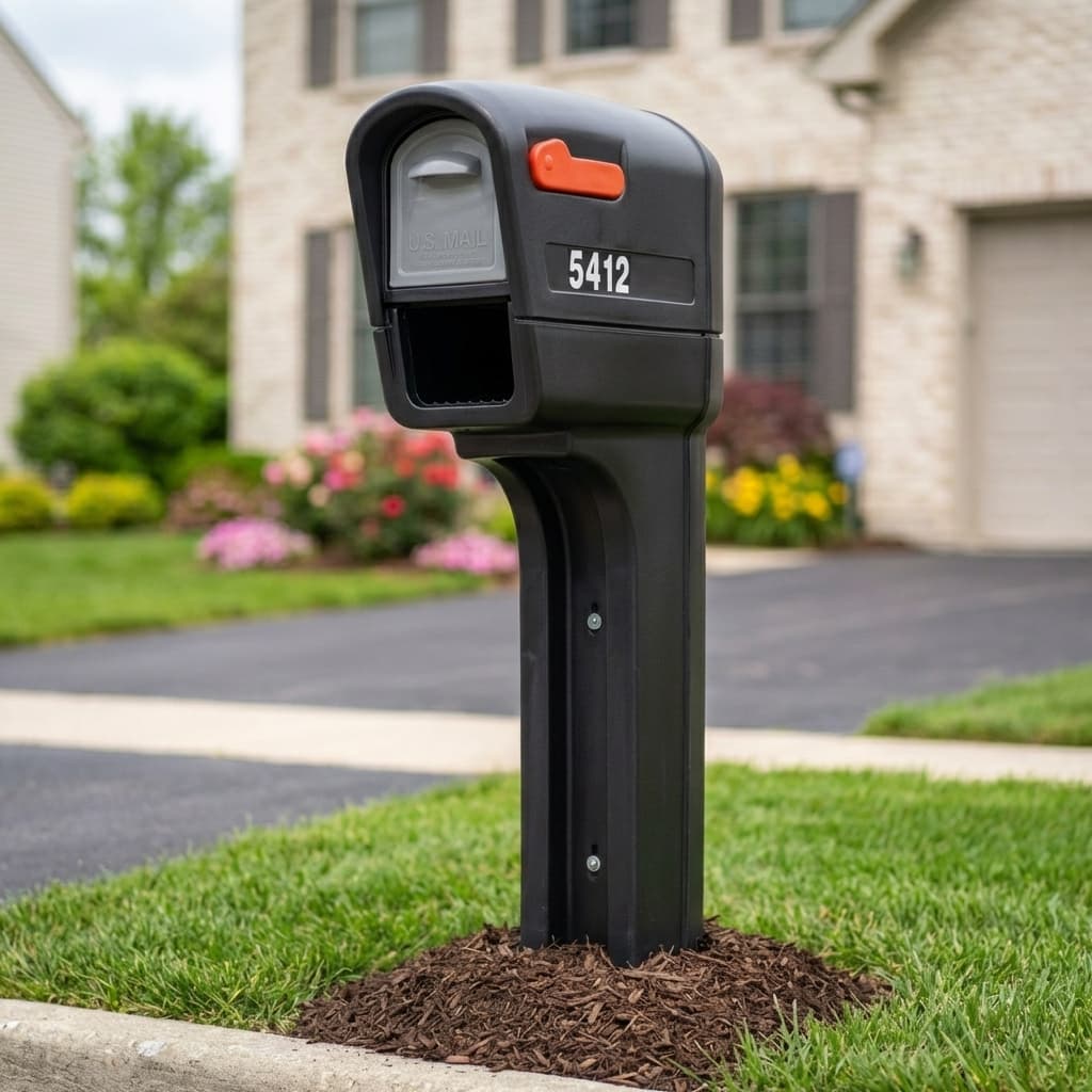Box Plastic Mailbox